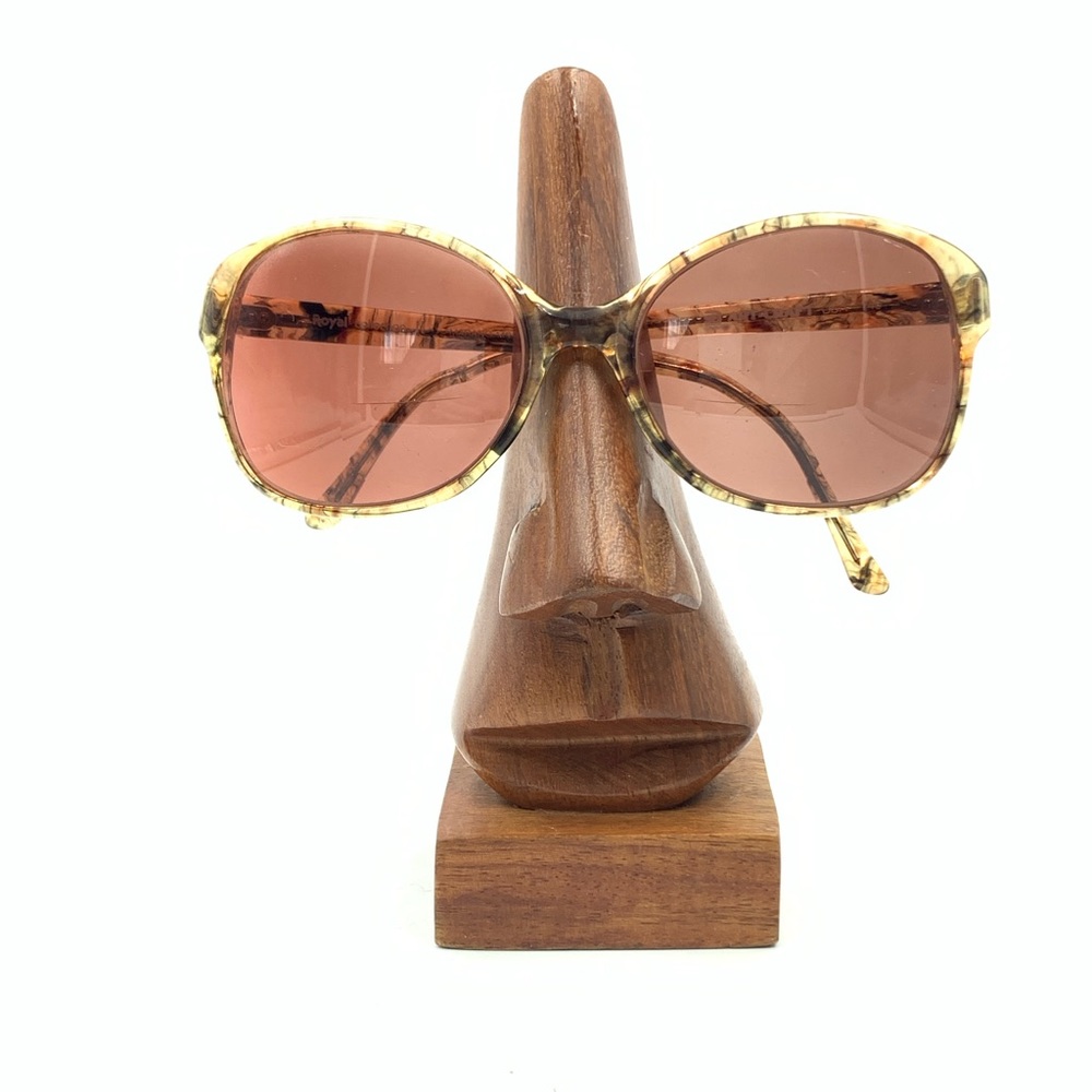 Vintage Art-Craft Brown Oval Sunglasses Frames